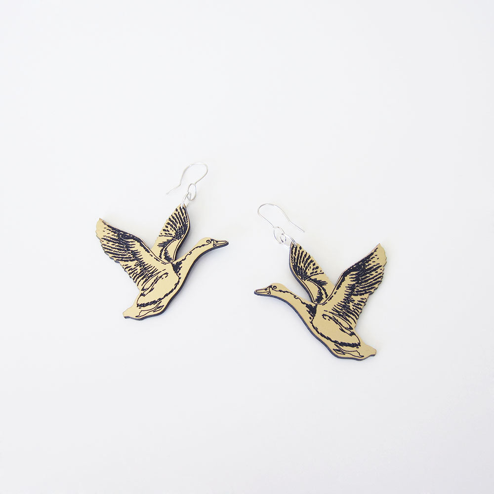 
                  
                    Flying Ducks -earrings
                  
                